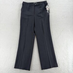Atelier Pants Womens 10P Charcoal Washable Stretch Dress Career Work Office NWT